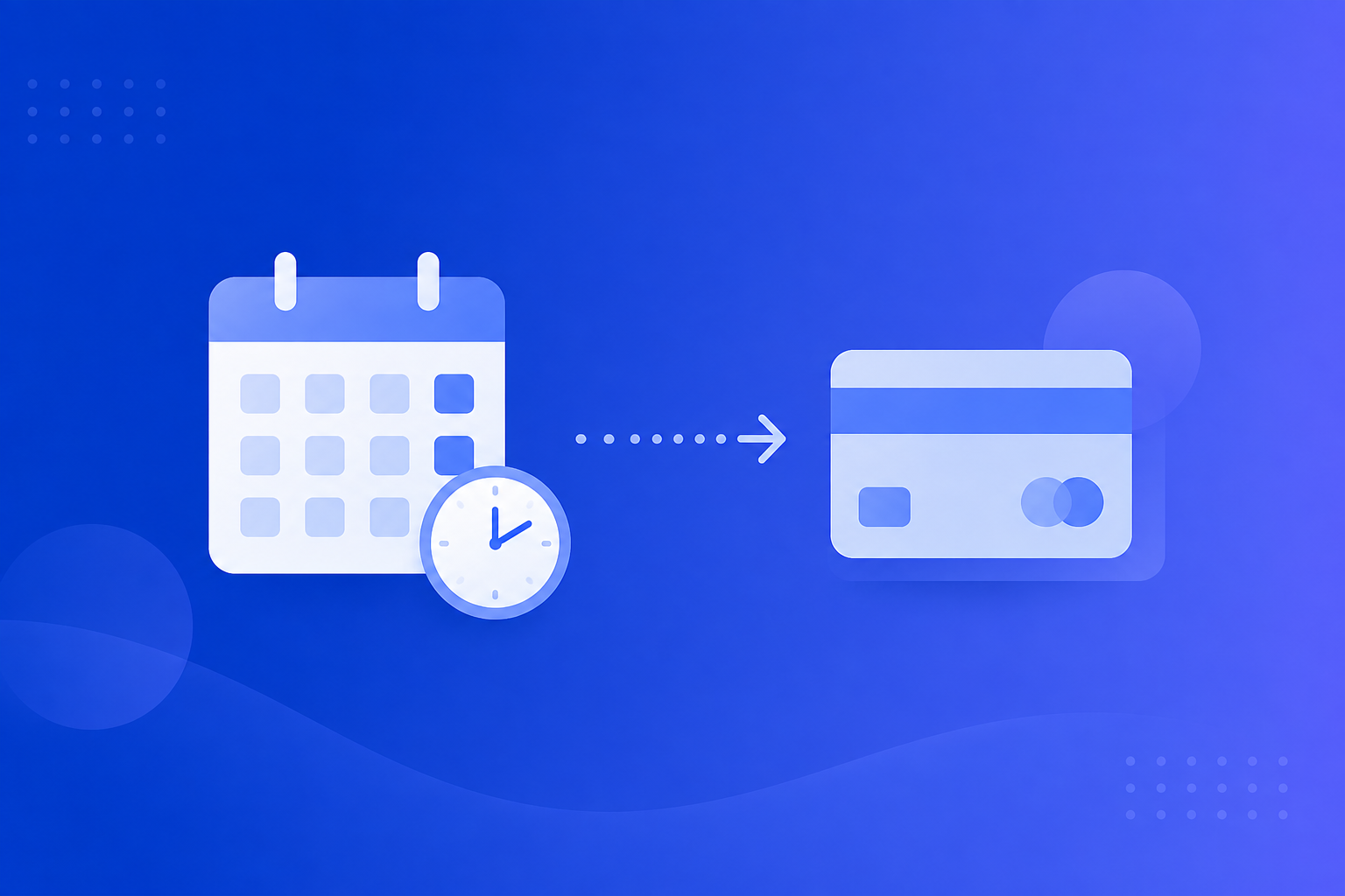 Timeline showing free trial converting to paid subscription